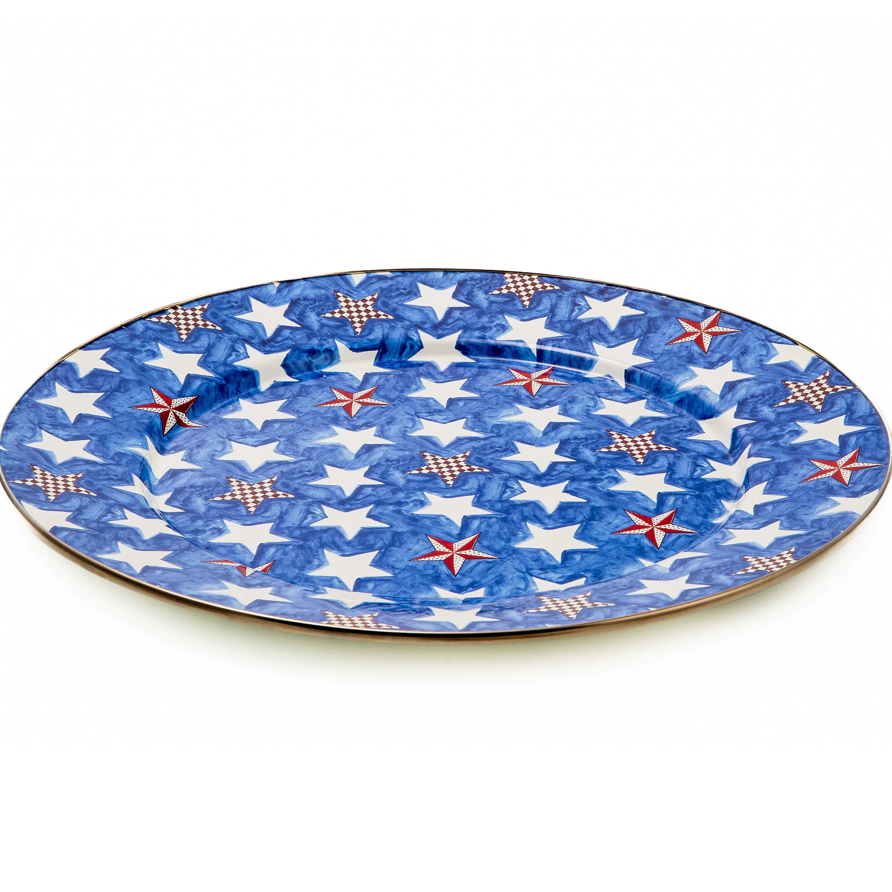 Royal Star Enamel Serving Platter