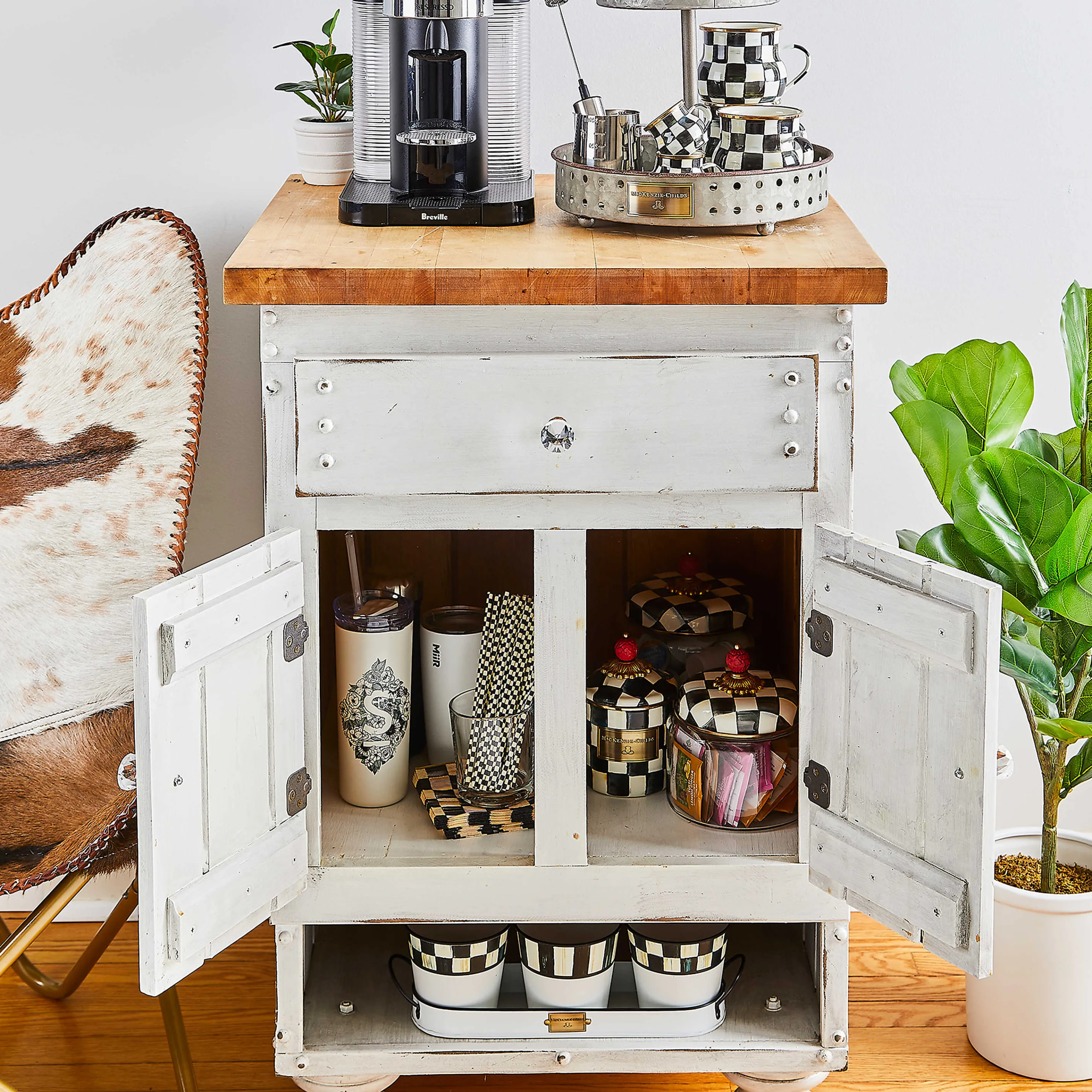 Spectator Galvanized Herb Pots - Set Of 3