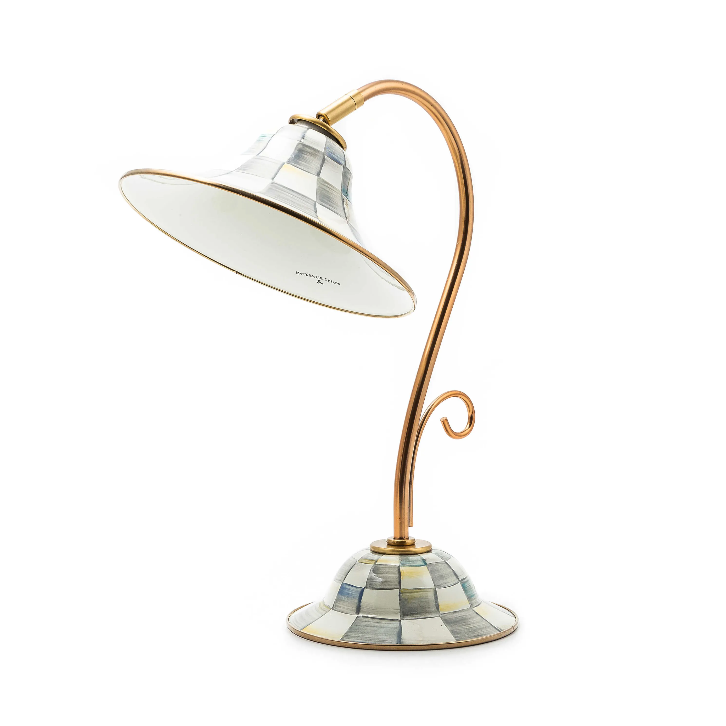 Sterling Check Desk Lamp