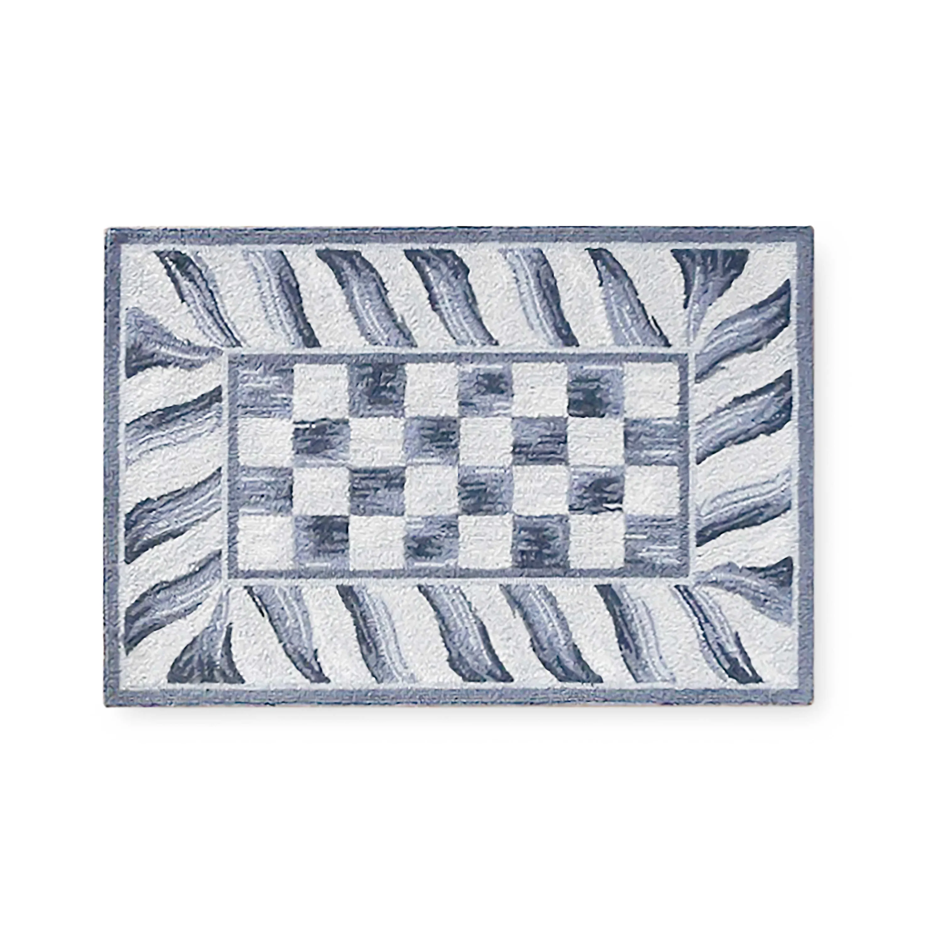 Sterling Check Rug - 2' X 3'