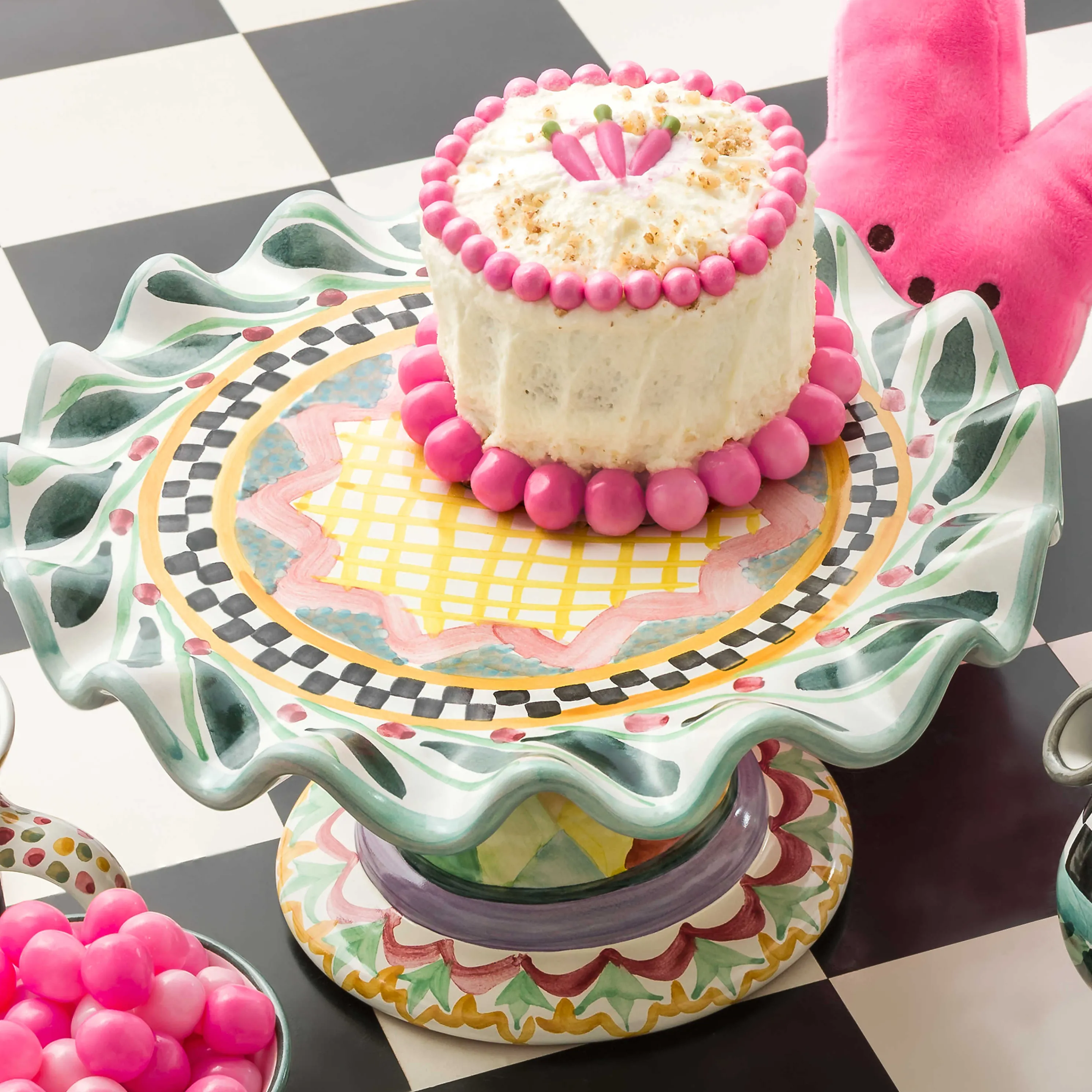 Taylor Fluted Cake Stand - Odd Fellows