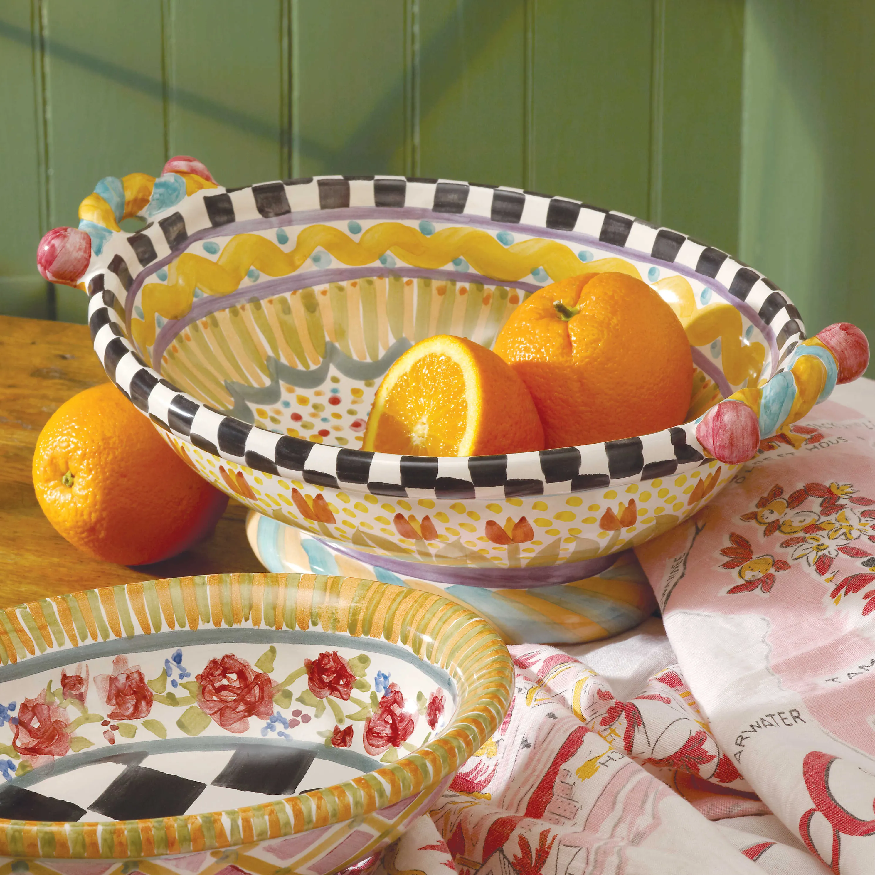 Taylor Large Footed Serving Dish - Odd Fellows