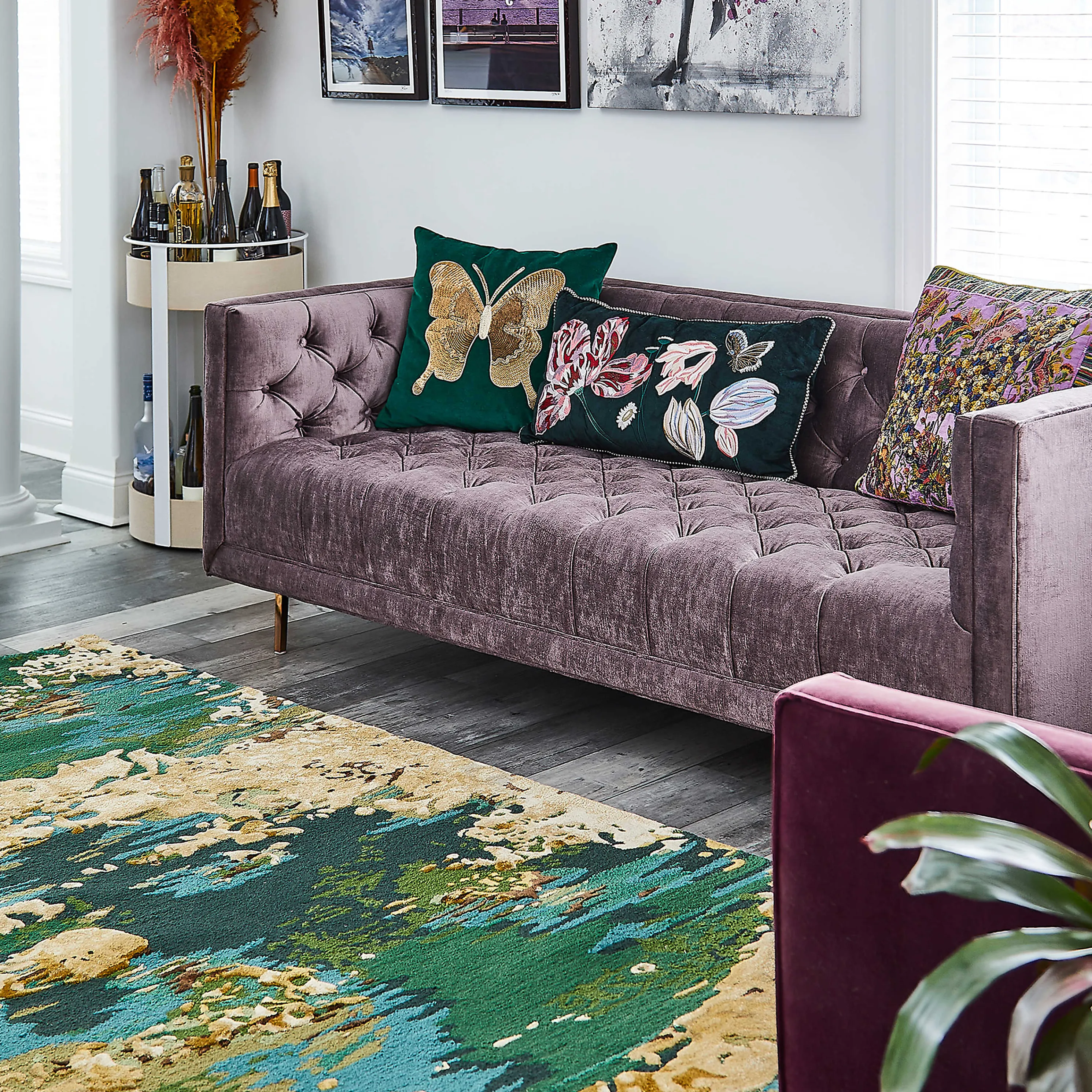 Verdant Dream Rug - 5' X 8'