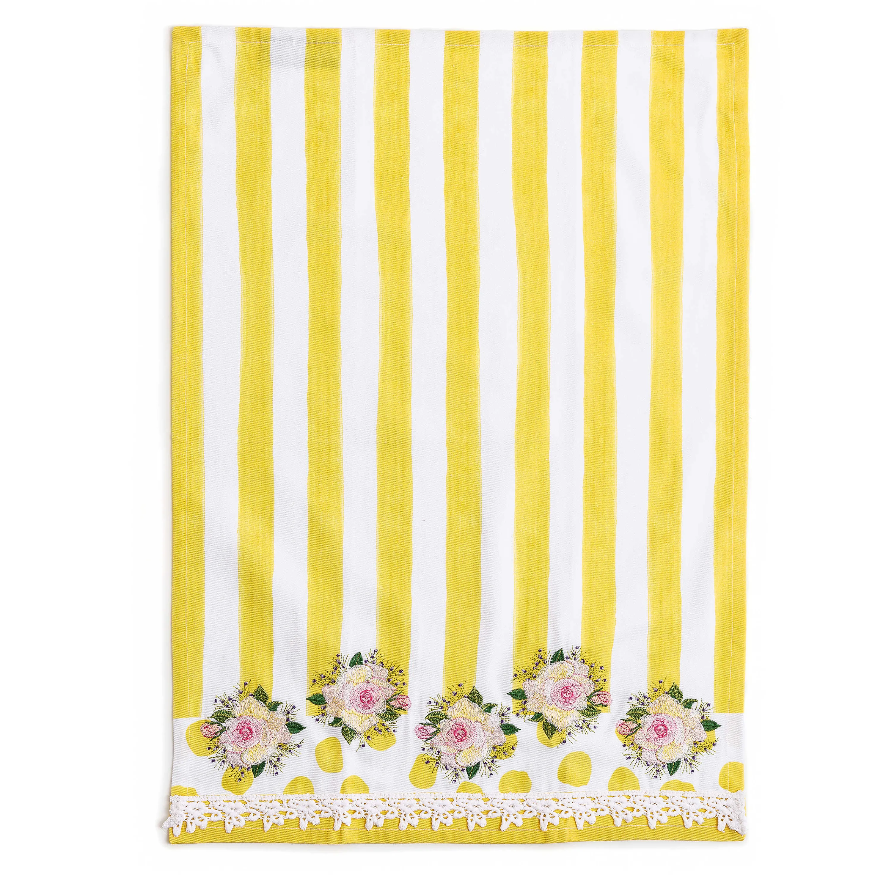 Wildflowers Dish Towel - Yellow