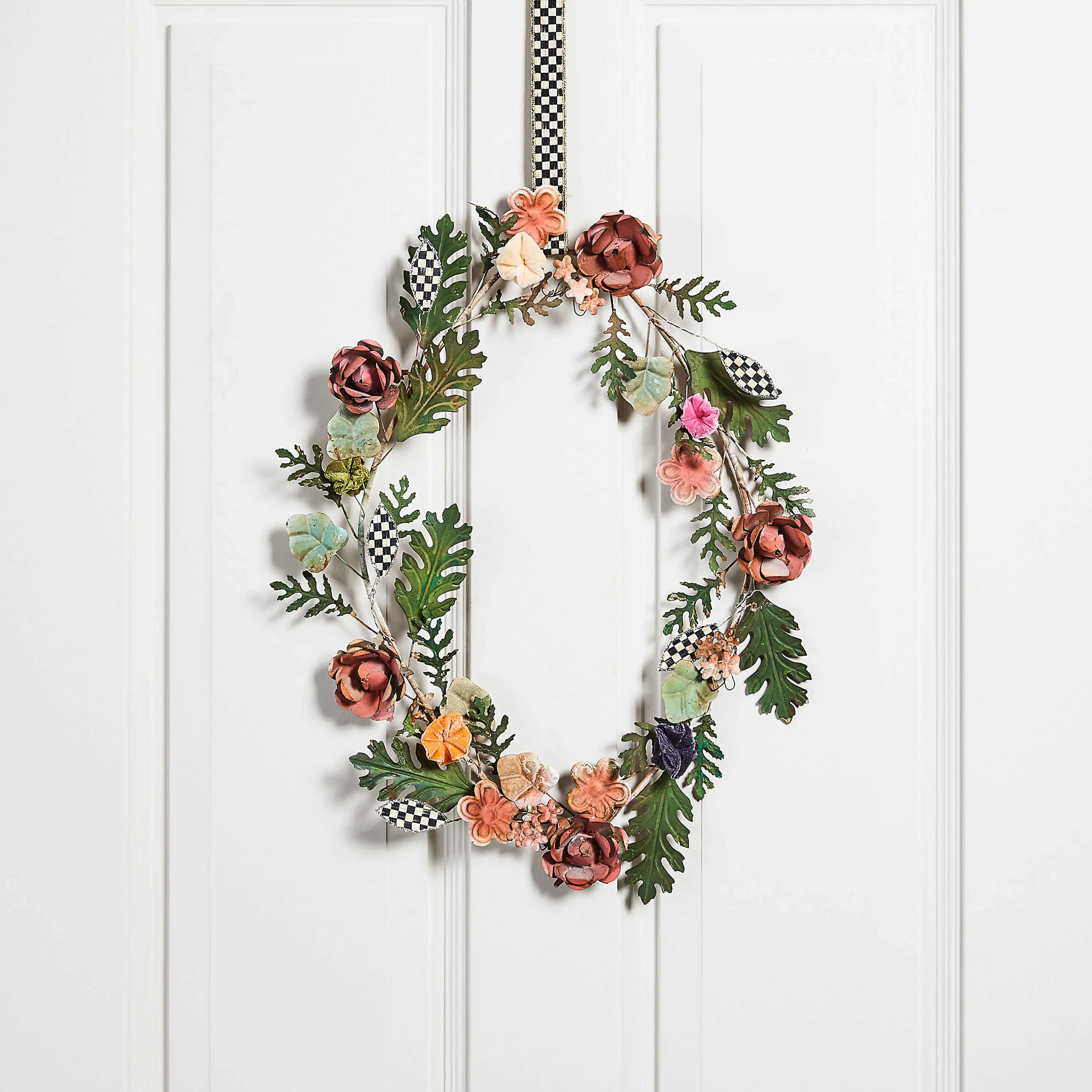 Wildflowers Wreath - Oval