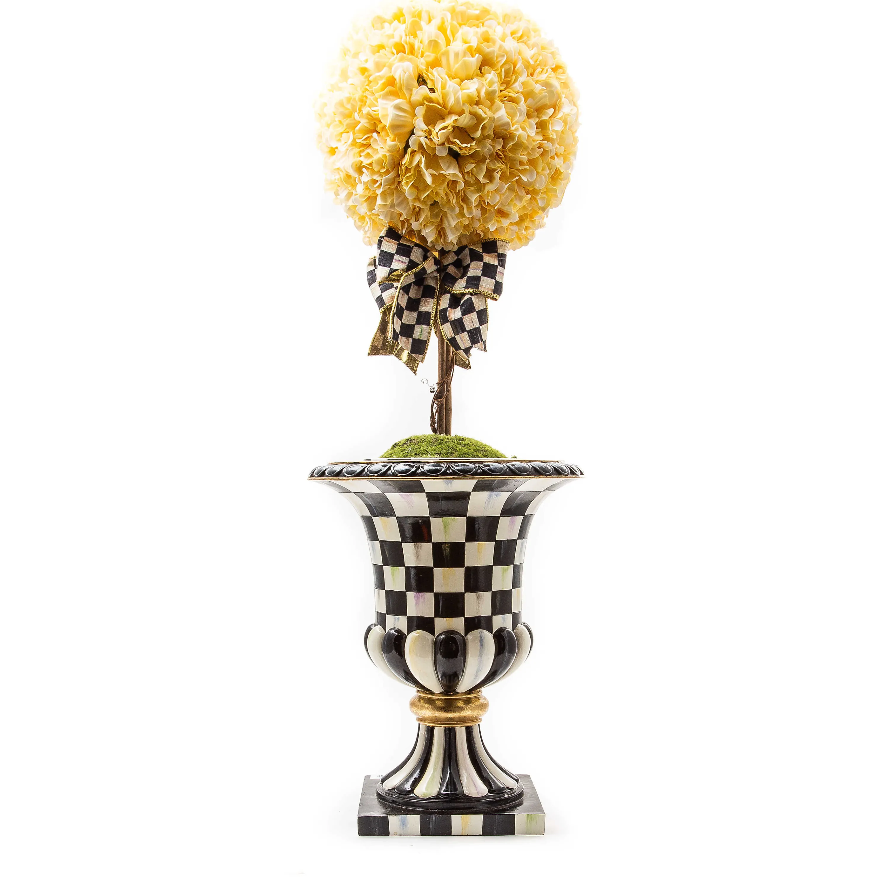 Yellow Topiary Drop In - Large
